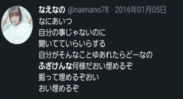 なえなの,Twitter,炎上