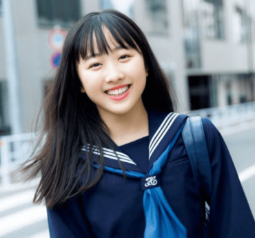 本田望結,中学生